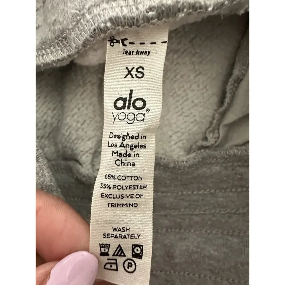 ALO 7/8 Easy Sweatpant Grey Size X Small - Picture 10 of 11